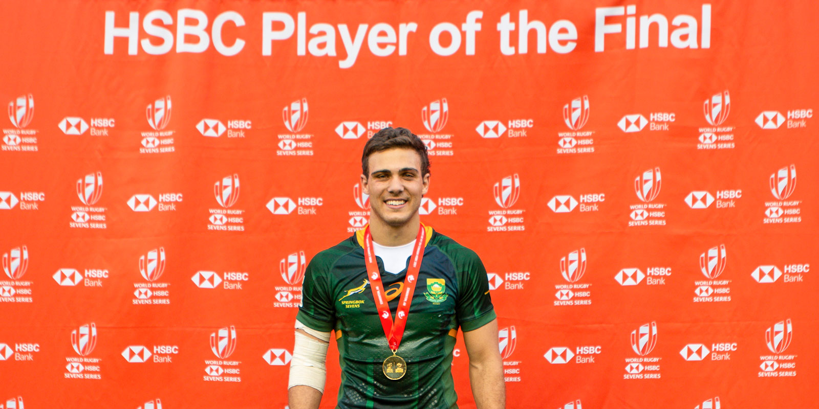 Muller du Plessis was the Player of the Final and the leading try-scorer in the World Series 2021.