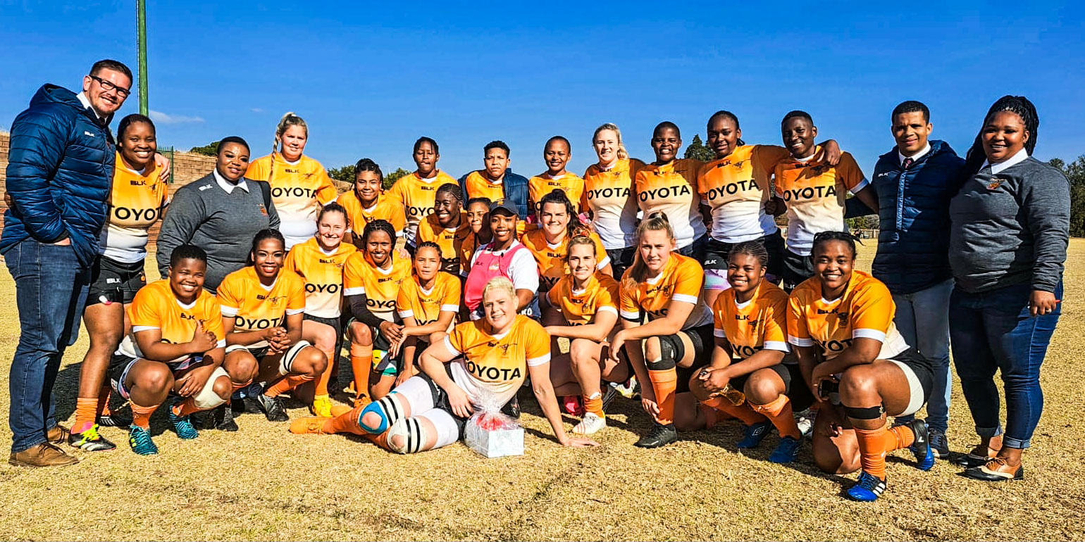 All smiles after another big win for the Free State Women.