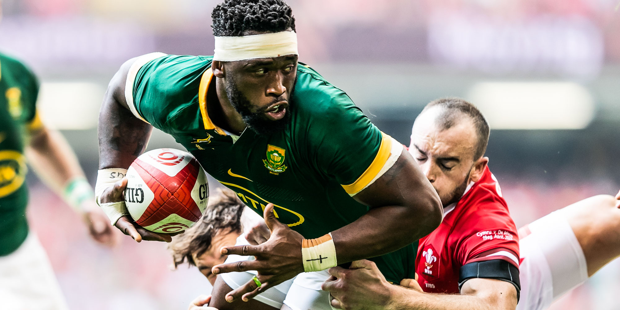 Siya Kolisi starts his second successive Test after returning from injury.