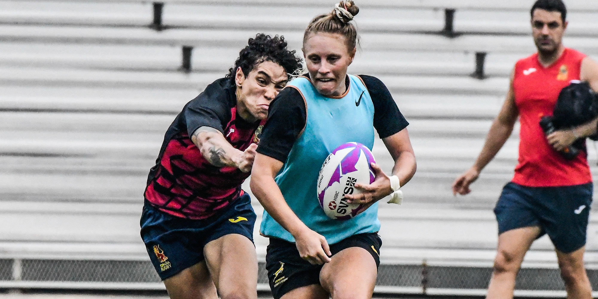 Eloise Webb during a training session.