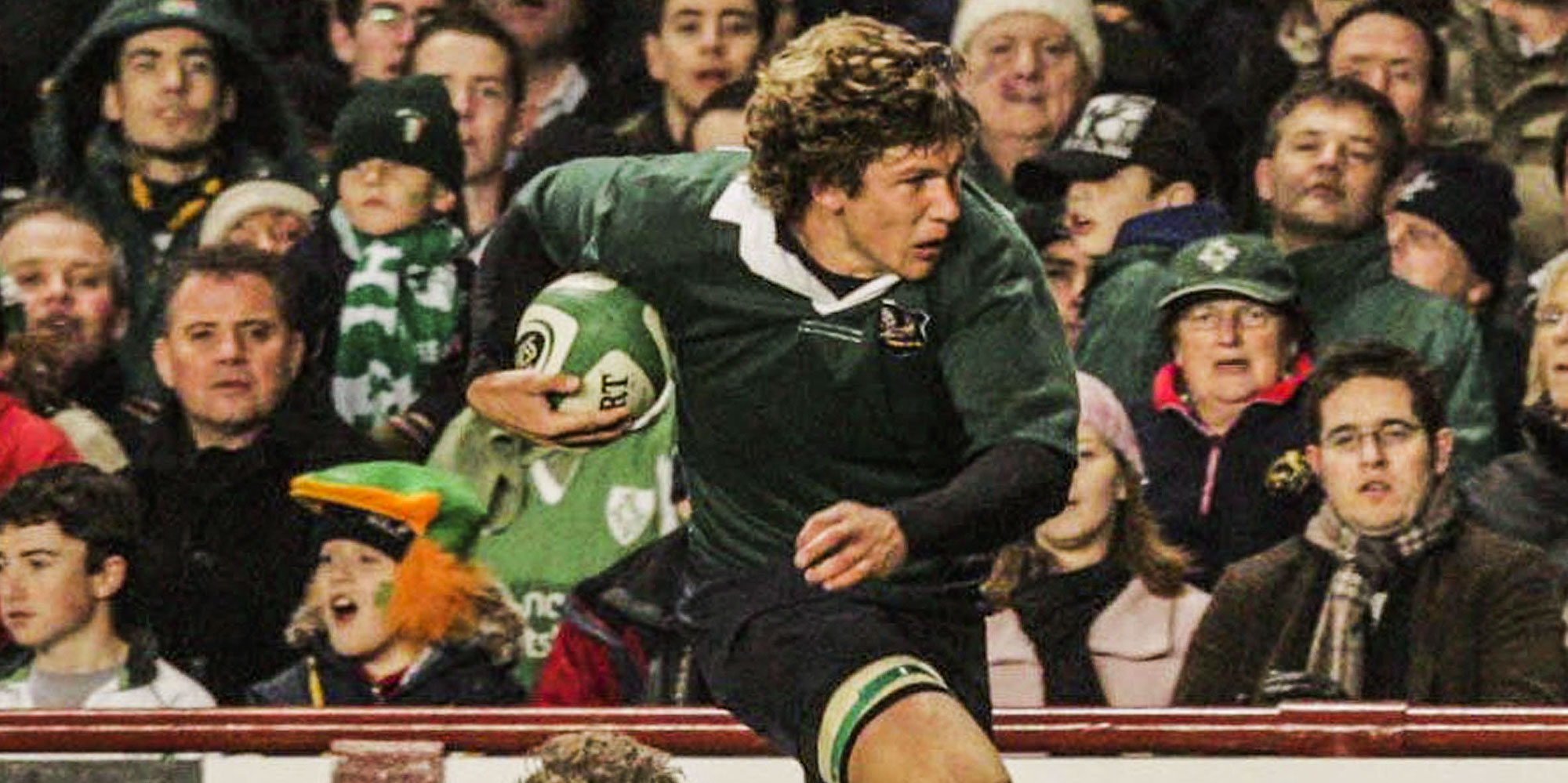 Frans Steyn made his debut against Ireland in Dublin in 2006.