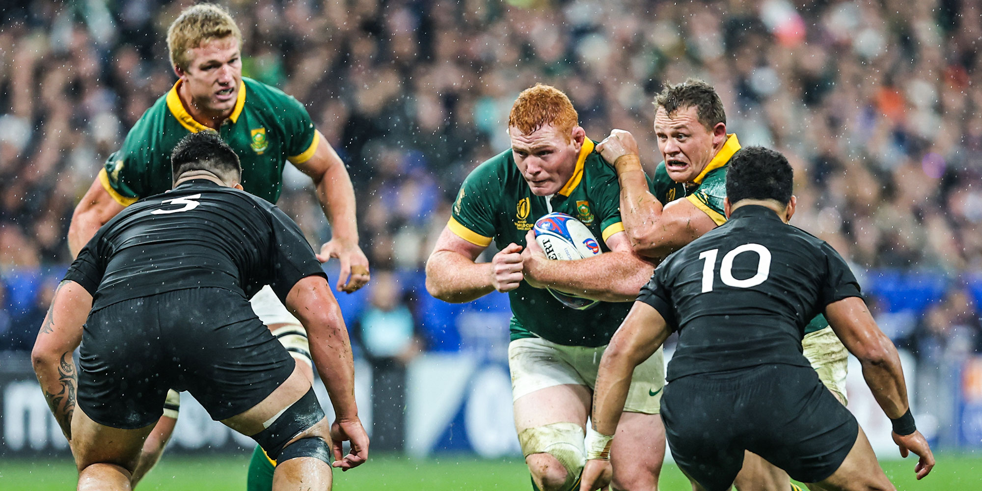 Steven Kithoss in the Rugby World Cup final.