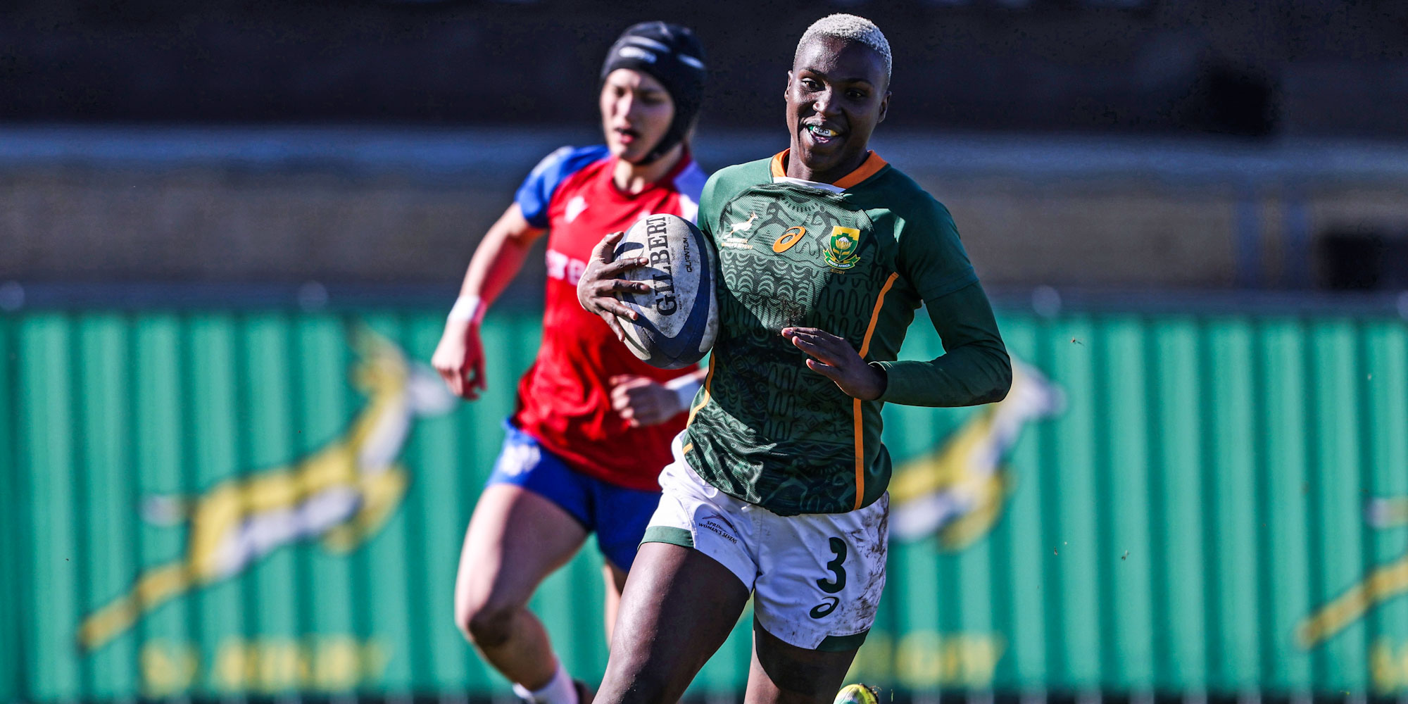 Ayanda Malinga scores against Czechia in the semi-final.