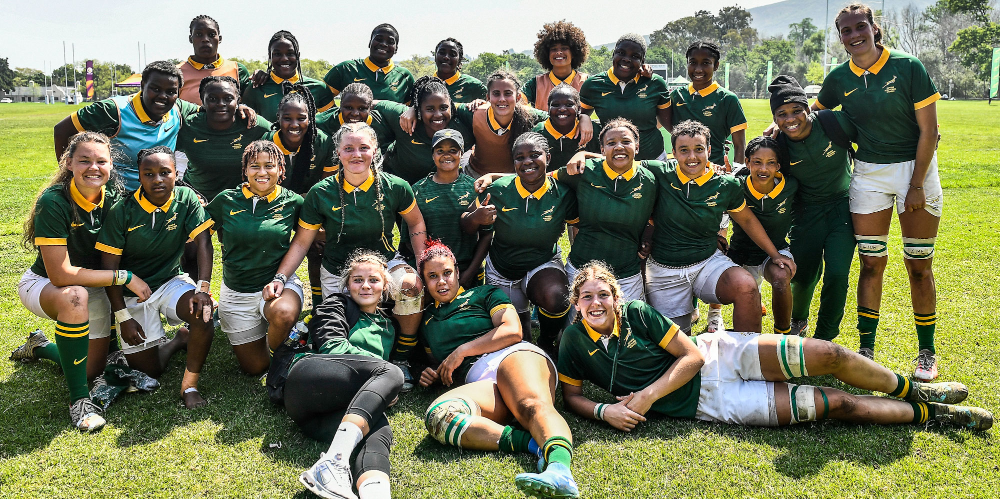 The Junior Springbok Women finished the series unbeaten.