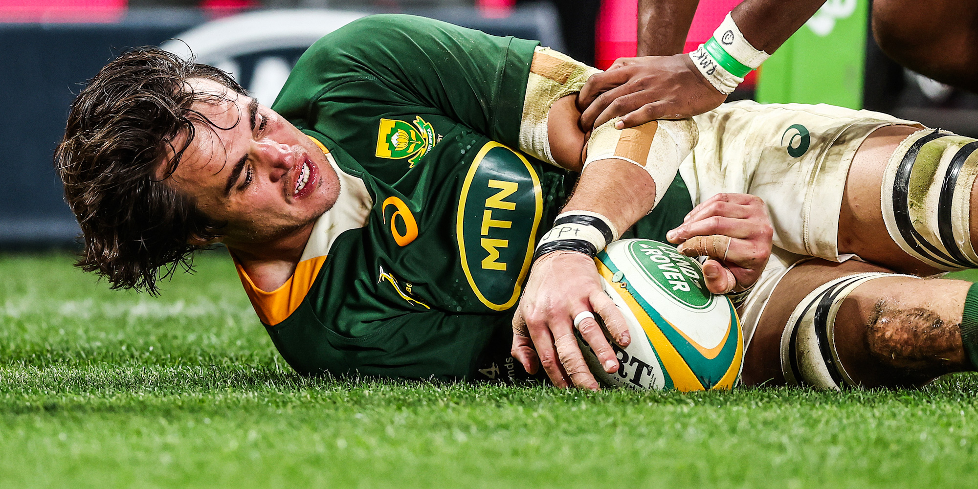 Franco Mostert went over for a crucial try early in the second half.