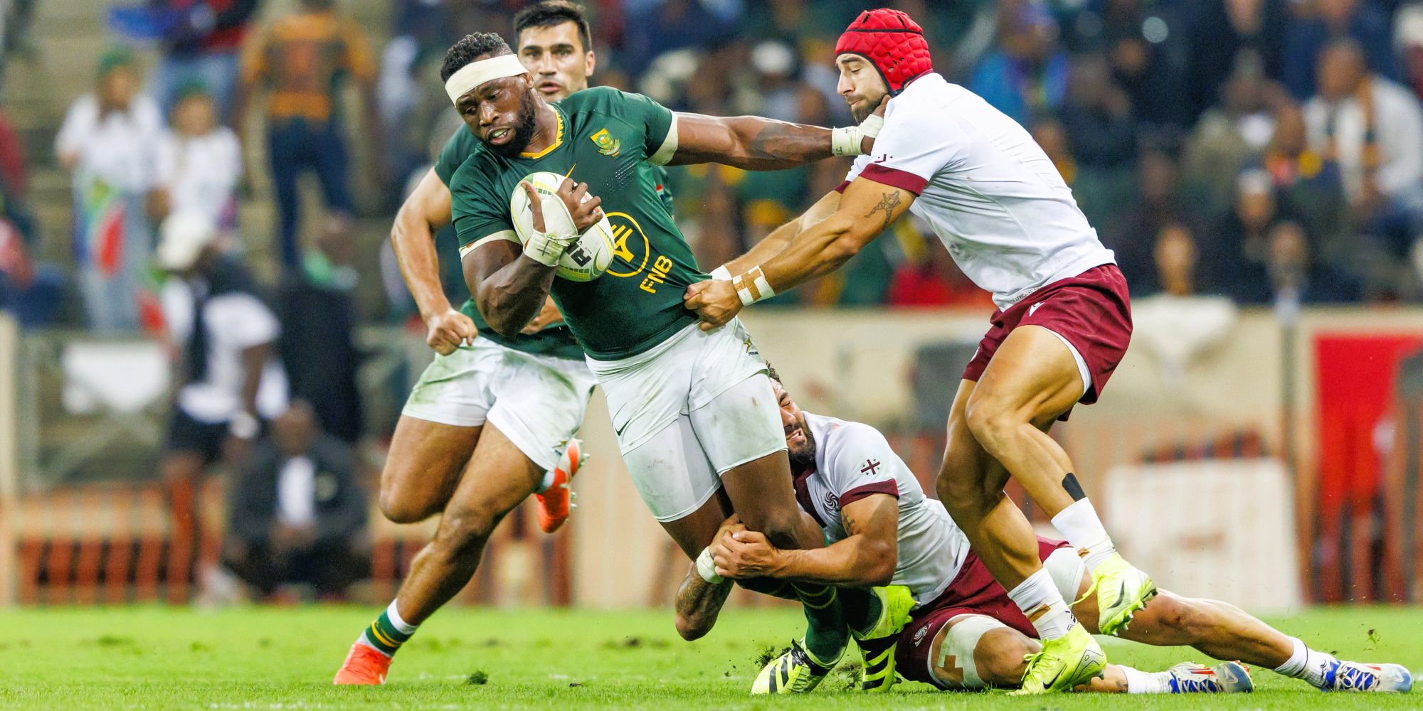 Siya Kolisi will wear the No 8 jersey for the first time in a Test on Saturday.